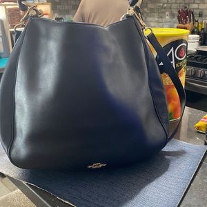 Womens leather hobo